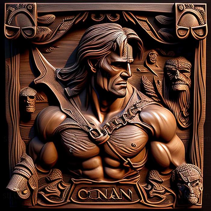 3D модель Гра Age of Conan Unchained (STL)